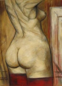 Voir le détail de cette oeuvre: Les bas rouges