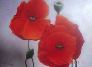 Voir le détail de cette oeuvre: Coquelicots